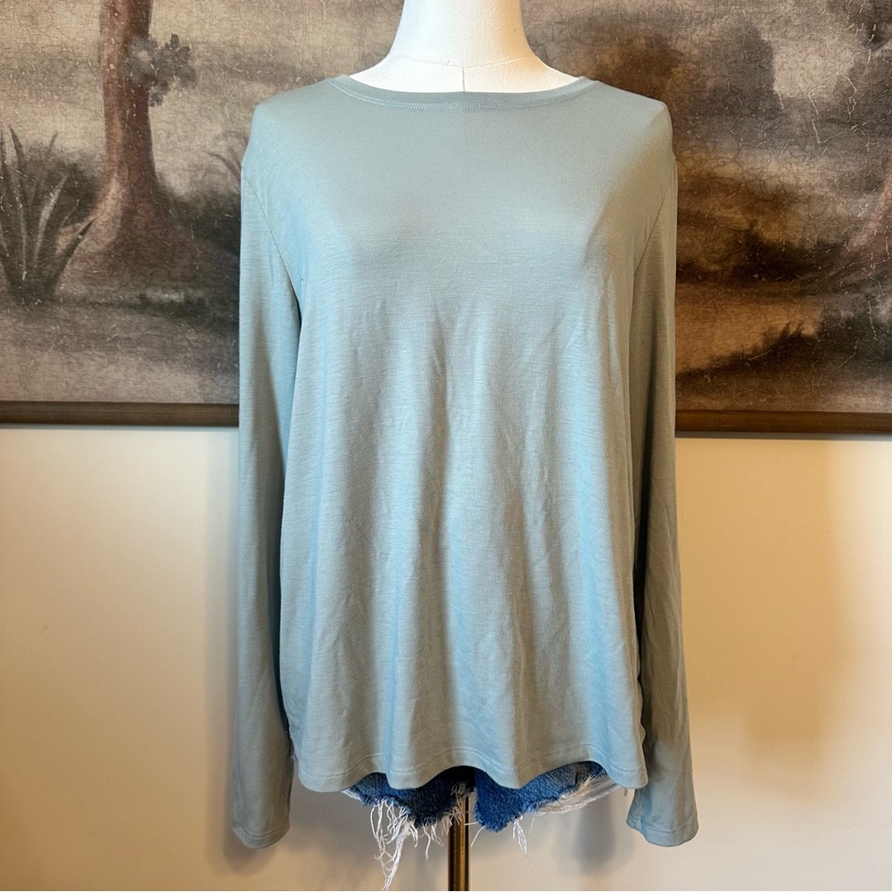 All in Motion Women's Long Sleeve Tee - Light Blue